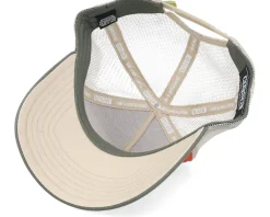 Hft Duck Dive Off White/Orange/Grey A-Frame Trucker - Coastal