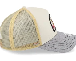 Hft Food Beer & Coffee Grey/Heather Grey Trucker - Djinns