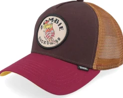 Hft Food Zombie Brown/Red Trucker - Djinns