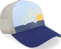 Hft Merde Blue A-Frame Trucker - Coastal