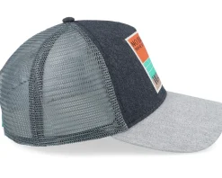 Hft Nobaddays Black/Grey A-Frame Trucker - Coastal