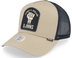 Hft Rebellion Beige/Black Trucker - Djinns