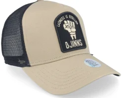 Hft Rebellion Beige/Black Trucker - Djinns