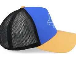 Hft Spread Stoke Black/Blue/Apricot A-Frame Trucker - Coastal
