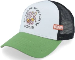 Hft Stoke Forever Grey/Green A-Frame Trucker - Coastal