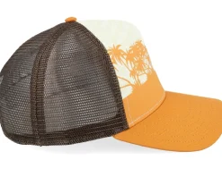 Hft Surfbubbi Khaki/Rust A-Frame Trucker - Coastal