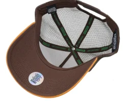 Hft Surfbubbi Khaki/Rust A-Frame Trucker - Coastal