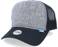 Hft Tweed Combo Black Trucker - Djinns