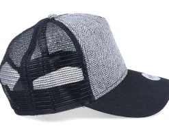 Hft Tweed Combo Black Trucker - Djinns