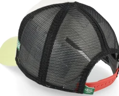 Highertides White/Black/Yellow Trucker - Coastal