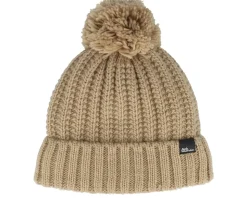 Highloft Knit Beanie Anis Pom - Jack Wolfskin