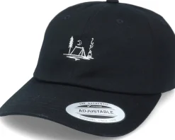 Hike In The Woods Black Dad Cap - Abducted