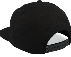 Hike 6-panel Cap Black Snapback - SQRTN