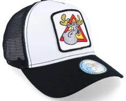 Hälge Road Sign White/Black Trucker - Hälge