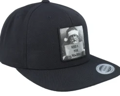 Hobo Santa Need Cash For Benz Black Snapback - Ho-Ho-Hats