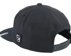 Hokusai The Great Wave Black Snapback - Public Domain