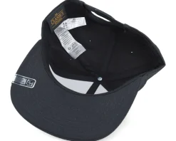 Hokusai The Great Wave Black Snapback - Public Domain