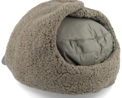 Hollis Mud Grey Ear Flap - Save The Duck