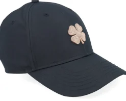 Hollywood Ladies Cap Black/Rose Gold Adjustable - Black Clover