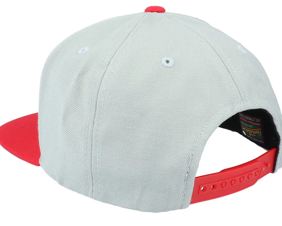Hollywood Stars 400 Series Grey/Red Snapback - American Needle