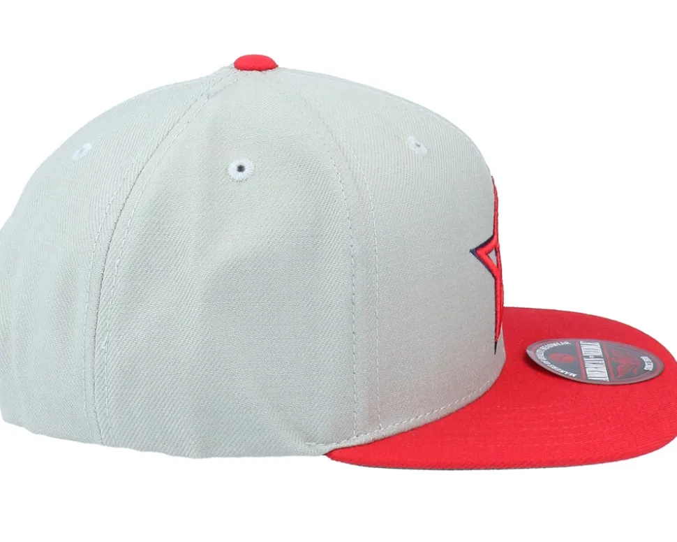 Hollywood Stars 400 Series Grey/Red Snapback - American Needle