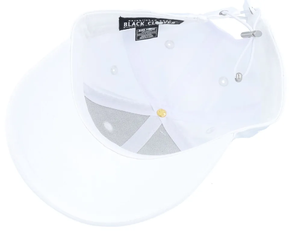 Hollywood White/Green Adjustable - Black Clover