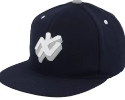Home Base 6 Panel Navy Strapback - HUF