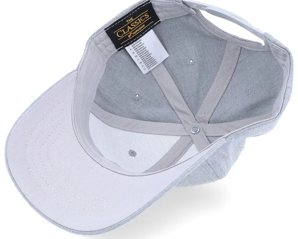 Hoodie Cat Patch Heather Grey Adjustable - Kiddo Cap