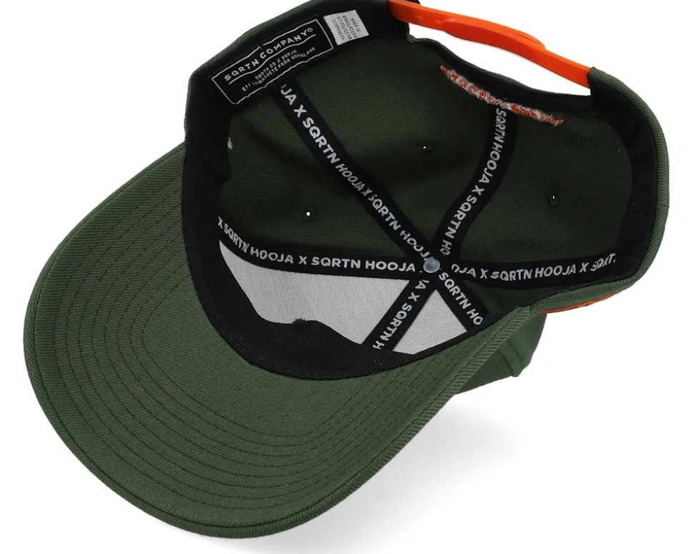 Hooja Polers Badge 120 Keps Green Adjustable - SQRTN