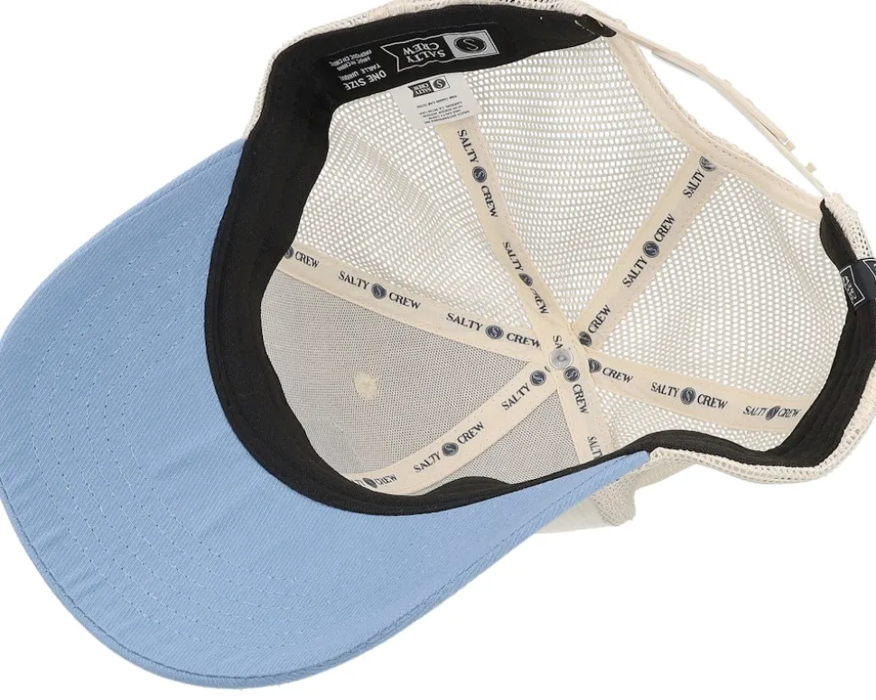 Hook Up Twill Retro Natural Trucker - Salty Crew