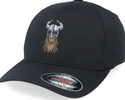 Horned Helmet Warrior Black Flexfit - Vikings