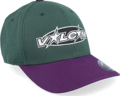 Hot Tune Flexfit Dark Forest/Purple Flexfit - Volcom