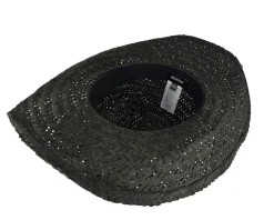 Houston Ii Straw Cowboy Black Straw Hat - Brixton