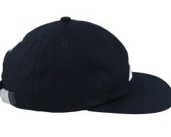 HUF City 6 Panel Hat Black Strapback - HUF