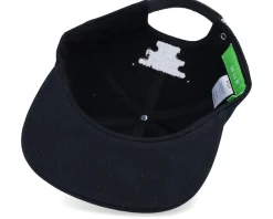 HUF City 6 Panel Hat Black Strapback - HUF