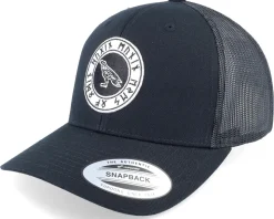 Hugin Munin Eyes Of Odin Black Trucker - Vikings