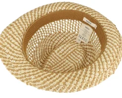 Hydrang Hat Natural Trilby Straw Hat - Barts
