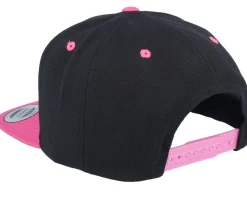 I Love Unicorns Black/Neon Pink Snapback - Unicorns