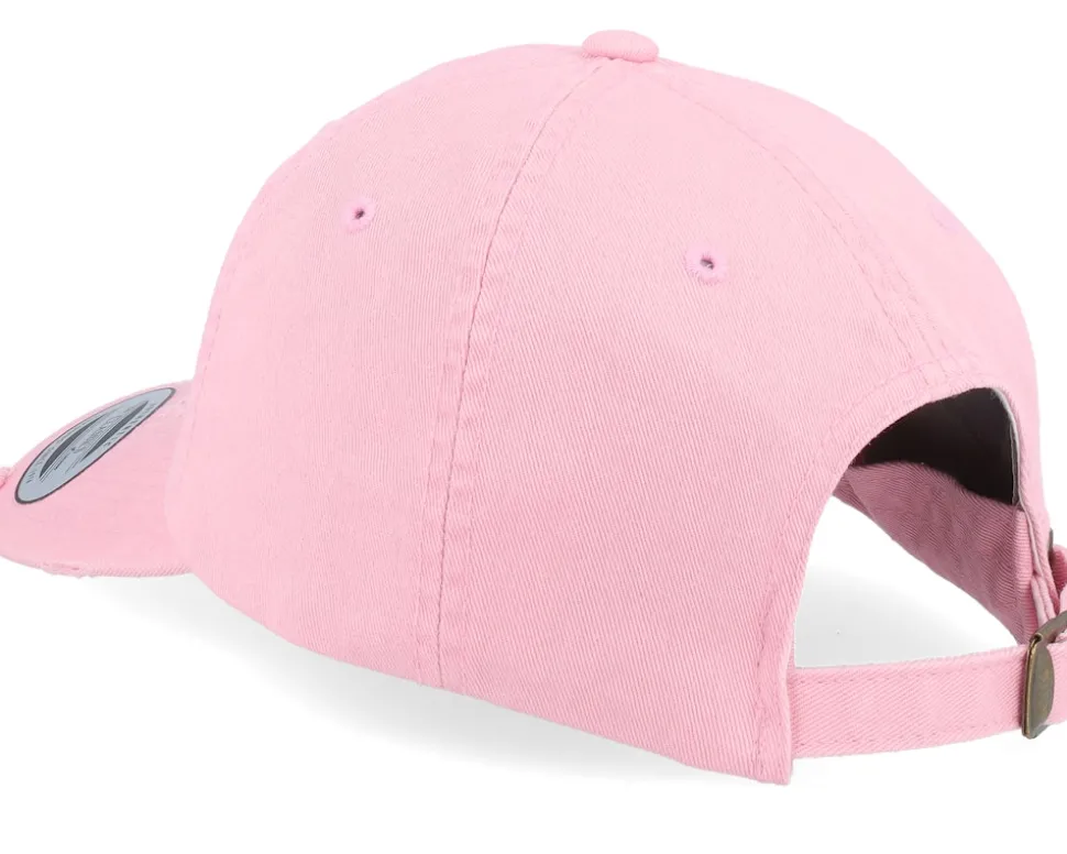 I Love Unicorns Pink Destroyed Dad Cap - Unicorns