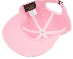 I Love Unicorns Pink Destroyed Dad Cap - Unicorns