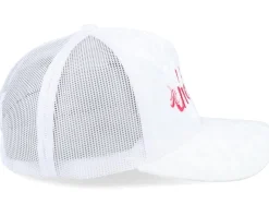 I Love Unicorns Velvet White/White A-frame Trucker - Unicorns