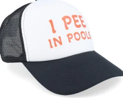 I Pee In Pools Foam Black/White Trucker - Iconic