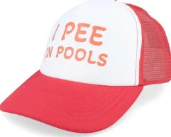 I Pee In Pools Foam Black/White Trucker - Iconic