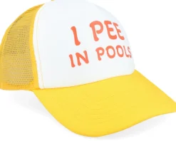 I Pee In Pools Foam Sunflower/White Trucker  - Iconic