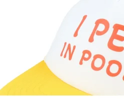 I Pee In Pools Foam Sunflower/White Trucker  - Iconic