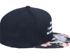 I Prefer Dm Screen D20 Black/Floral Snapback - Critiql Hit