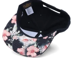 I Prefer Dm Screen D20 Black/Floral Snapback - Critiql Hit