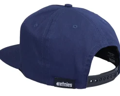 Icon Snapback Navy/Yellow Snapback - Etnies