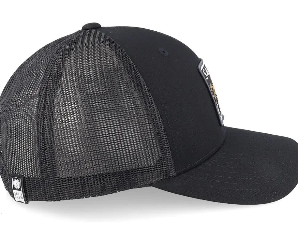 Ink Slinger Retro Black Trucker - Salty Crew