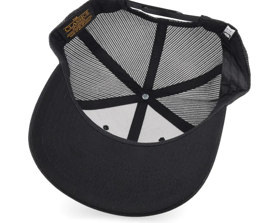 Ink Slinger Retro Black Trucker - Salty Crew